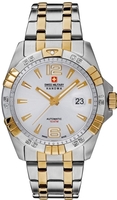 SWISS MILITARY (HANOWA) NAUTICA Automatic Ref. 05-5184.55.001 Silver/Gold