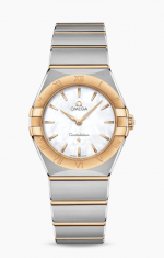 OMEGA CONSTELLATION LADIES QUARTZ 28 MM - REF. 131.20.28.60.05.002 - OMEGA 4061 LONG LIFE