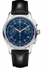 ATLANTIC WORLDMASTER 1888 AUTOMATIC CHRONOGRAPH DAY-DATE 8934 REF. 52852.41.55R VALJOUX 7750 CALIBRE