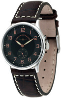 ZENO-WATCH BASEL Flatline Winder Black Ref. 6211-c1  Peseux Cal. 7001  LTD/300