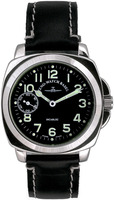 ZENO-WATCH BASEL Offround Winder Square OS Pilot Black Ref. 3558-9-a1 - Unitas Cal. 6497
