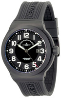 ZENO-WATCH BASEL Raid Titan Automatic Ref. 6454-bk-a1, 6454-bk-a15 (OR-SL) solid hi-tech titanium case PVD black