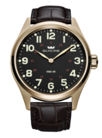 GLYCINE KMU 48 5N Ref. 3906.29AT.LBK7D  puristic version