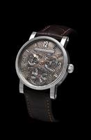 SCHAUMBURG WATCH Limited Editions Unique Annual 2015 - 925 sterling silver dial - completely hand made - 32 pieces limitation