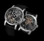 SCHAUMBURG WATCH Unikatorium hand made PALÄONHOROLOGIE 15 - completely hand skeletonized movement