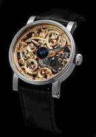 SCHAUMBURG WATCH Unikatorium hand made ART 2 (2015) - completely hand skeletonized movement