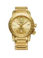 GLYCINE AIRWOMAN 36 2N YELLOW GOLD PVD AUTOMATIC REF. GL0172 SELF-WINDING CAL. GL224