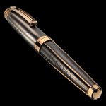 ACCESSORIES & DESIGN WRITING INSTRUMENTS REF. 7257 U-BOAT BALLPOINT PEN TITANIUM BRONZE LIMITED EDITION 150