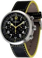 ZENO-WATCH BASEL Rondo Chronograph 2020 Ref. B560-a19 yellow, -a17 red, -a15 orange  DD2020 caliber