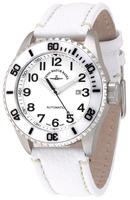 ZENO-WATCH BASEL Diver ceramic Automatic white Ref. 6492-i2-2