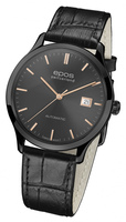 EPOS Originale 3420 Ref. 3420.152.25.19.15 - PVD black, black leather strap