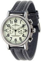 ZENO-WATCH BASEL Nostalgia Lumi Chronograph 2030  Ref. 98082-s9  (Dubois-Depraz 2030 caliber)