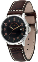 ZENO-WATCH BASEL Flatline Automatic Retro Ref. 6209-c1 (black dial)