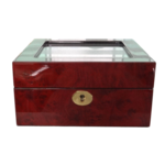 WATCH BOXES Orbis Timeart Ref. OT02-LG3-06HZH - luxury handcrafted storage case for 6 timepieces