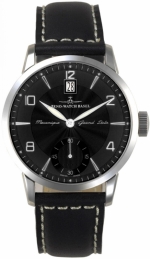 ZENO-WATCH BASEL Godat I MECANIQUE GRAND DATE BLACK REF. 6498D12-G1 (SOPROD 6498M HAND-WOUND) LTD/100