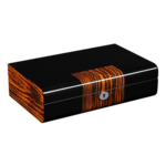 WATCH BOXES Orbis Timeart Ref. OT02-LG2-10BH glossy collection case for 10 watches, handmade craftwork