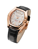 PILO & Co Capone Ref. P0206HAGR tonneau day-date automatic PVD rose gold