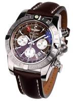 BREITLING CHRONOMAT 44 GMT Ref. AB042011.Q589.437X chronograph dual time brown 44mm 50ATM