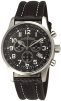 ZENO-WATCH BASEL Tachymeter Pilot Quartz Chronograph Carbon Ref. 4013-5030Q-s1
