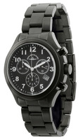 ZENO-WATCH BASEL Aviator Chronograph Black Quartz Ref. 926Q-bk-a1M