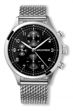 ARCHIMEDE KLASSIK CHRONOGRAPH UA7939BM-C2.31 black dial .41 silver dial