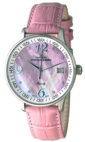 ZENO-WATCH BASEL Quartz Lady Medium Size Crystals Ref. P315Q-s7 (pale purple)