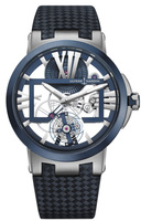 ULYSSE NARDIN Executive Skeleton Tourbillon Ref. 1713-139/43 Titanium - Blue Ceramic Caliber UN-171 (PR 170H)