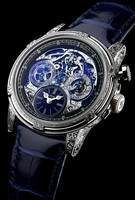 LOUIS MOINET MEMORIS RED ECLIPSE REF. LM-54.71.21 18K WHITE GOLD AUTOMATIC CHRONOGRAPH CAL LM54 LTD/12