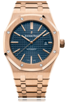 AUDEMARS PIGUET ROYAL OAK SELFWINDING REF. #15400OR.OO.1220OR.03 18K ROSE GOLD “Grande Tapisserie” AP CAL. 3120