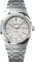 AUDEMARS PIGUET ROYAL OAK SELFWINDING REF. 15400ST.OO.1220ST.02 STEEL SILVER “Grande Tapisserie” AP CAL. 3120