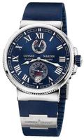ULYSSE NARDIN Marine CHRONOMETER MANUFACTURE REF. 1183-126-3/43 STEEL BLUE RUBBER