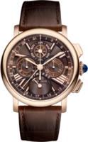 CARTIER ROTONDE DE CARTIER PERPETUAL CALENDAR CHRONOGRAPH AUTOMATIC, 18K PINK GOLD, REF. W1556225