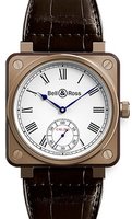 BELL & ROSS INSTRUMENTS BR 01 INSTRUMENT DE MARINE REF. BR01-CM-203 WOOD-TITANIUM-BRONZE CAL.203  LTD/500