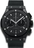 HUBLOT CLASSIC FUSION CHRONOGRAPH BLACK MAGIC 45MM CERAMIC REF. 521.CM.1771.RX  CAL. HUB1143