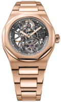GIRARD-PERREGAUX LAUREATO SKELETON 18K PINK GOLD REF. 81015-52-002-52A  CAL. GP01800-0006 (PR>54H)