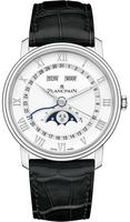BLANCPAIN VILLERET Ref. 6654-1127-55B QUANTIÈME COMPLET Complete Calendar, Moon Phases, Cal. 6654