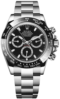ROLEX COSMOGRAPH DAYTONA OYSTER PERPETUAL REF. 116500LN-0002  904L STEEL, BLACK DIAL, CAL. 4130