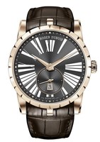 ROGER DUBUIS Excalibur 42 Ref. RDDBEX0537 Grey Sunburst Dial, 18K Rose Gold Case, Automatic Cal. RD830
