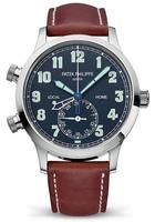 PATEK PHILIPPE COMPLICATIONS Calatrava Pilot Travel Time 18K White Gold Ref. 5524G-001 Cal. 324 S C FUS