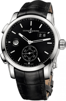 ULYSSE NARDIN Executive Dual Time Manufacture 42 Ref. 3343-126/92 Cal. UN-334 GMT (48h)