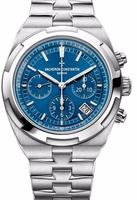VACHERON CONSTANTIN OVERSEAS Chronograph REF. 5500V/110A-B148  STEEL BLUE THREE BAND CAL. 5200 (54H)