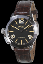 U-BOAT Stratos 40 BK Ref. 9002 Classico extra thin - manually wound Swiss U-28 caliber