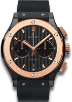 HUBLOT CLASSIC FUSION CERAMIC KING GOLD REF. 521.CO.1181.RX CHRONOGRAPH CAL. HUB1143