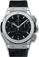 HUBLOT CLASSIC FUSION TITANIUM BLACK REF. 521.NX.1171.LR  CHRONOGRAPH CAL. HUB1143