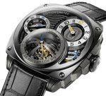 HARRY WINSTON Histoire de Tourbillon 4 REF. HCOMTT47WZ001 18K white gold and zalium™ Tripple Tourbillon Cal. HW4501 Ltd/20