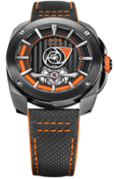 DWISS R1 Ref. RS1-BO TOURBILLON IP Black Orange Signature Automatic Cal. Concepto 8950A LTD/10