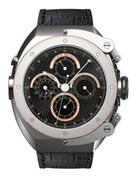 LOUIS MOINET JULES VERNE Instrument I Ref. LMV-17.41.50  Chronograph GMT  Black  Self-Winding  LTD/60