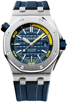 AUDEMARS PIGUET ROYAL OAK OFFSHORE DIVER BLUE REF. 15710ST.OO.A027CA.01  SELFWINDING CAL. AP 3120  2 STRAPS