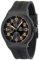 ZENO-WATCH BASEL Raid Titan Chrono Black&Orange Edition Ref. 6454TVD-bk-a15 Cal. Valjoux 7750