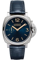 PANERAI LUMINOR DUE 3 DAYS TITANIO BLUE REF. PAM00728 MANUAL CAL. P.1000